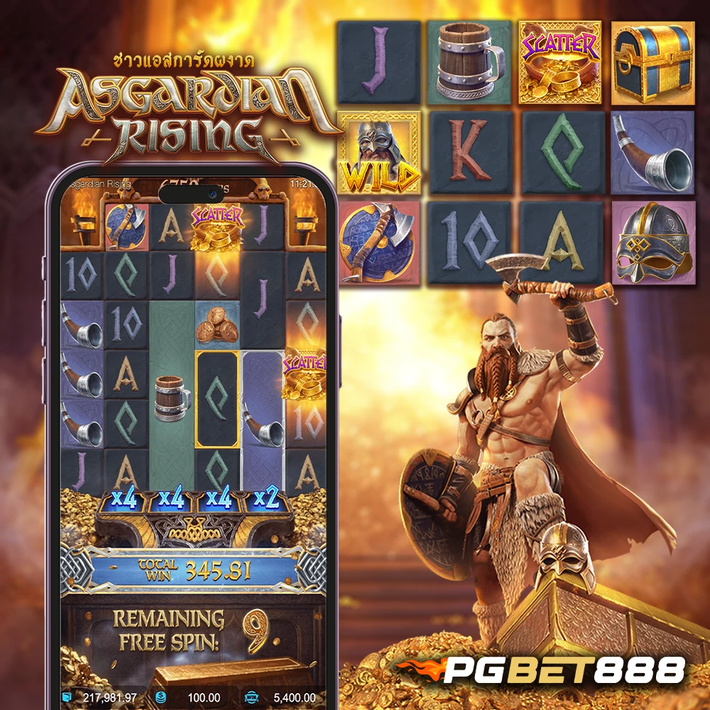 ASGARDIAN RISING GAME PGSOFT