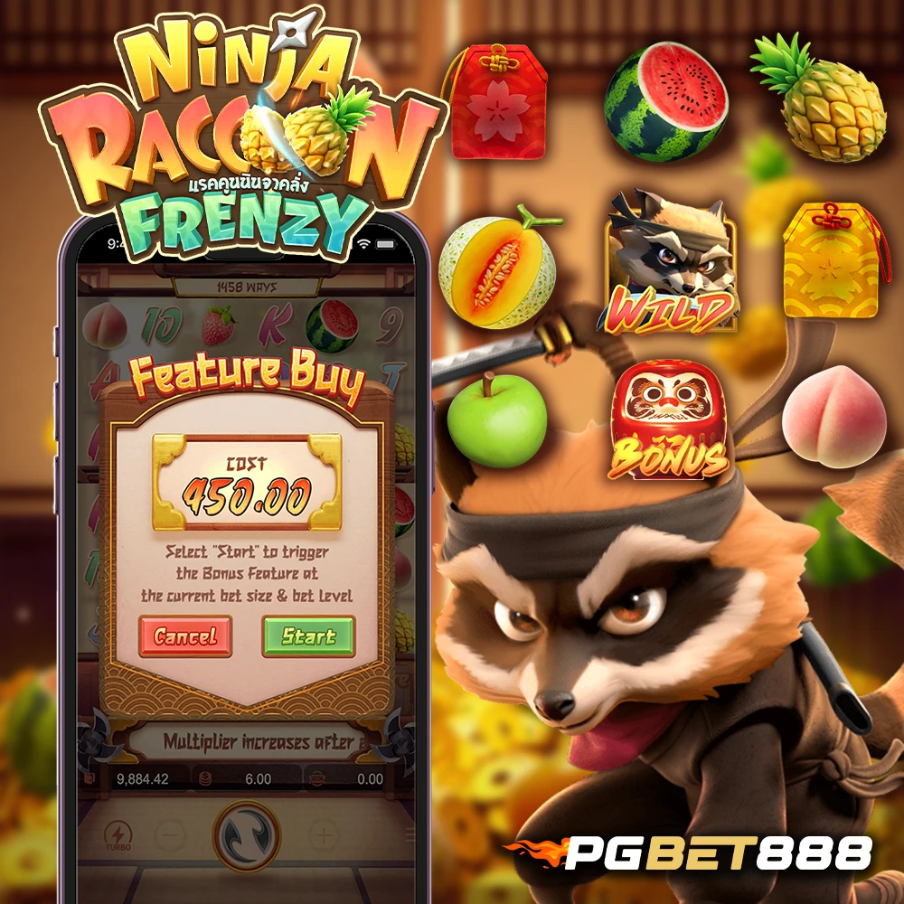 Ninja Raccoon Frenzy pgslot